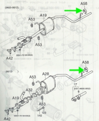 Exhaust Rubber